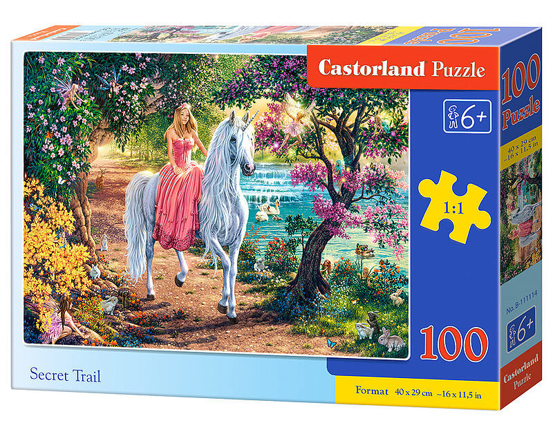 Puzzle 100 sekretny szlak