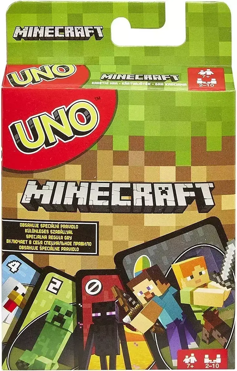 Gra uno w karty minecraft fpd61