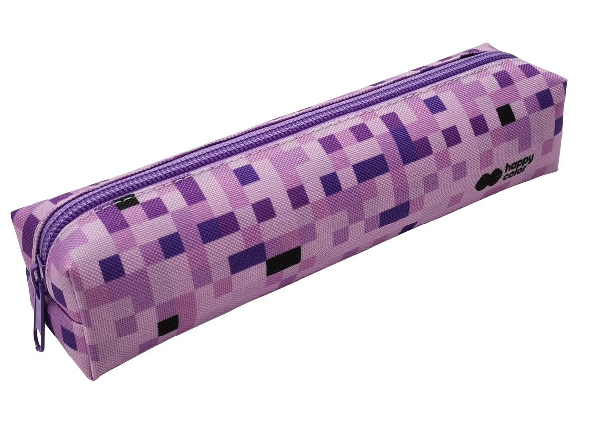 Piórnik saszetka mały z zamkiem PIXI violet Happy Color