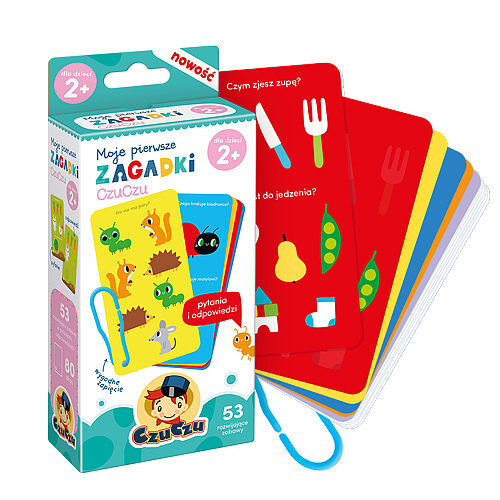 Moje pierwsze zagadki czuczu dla dzieci 2+