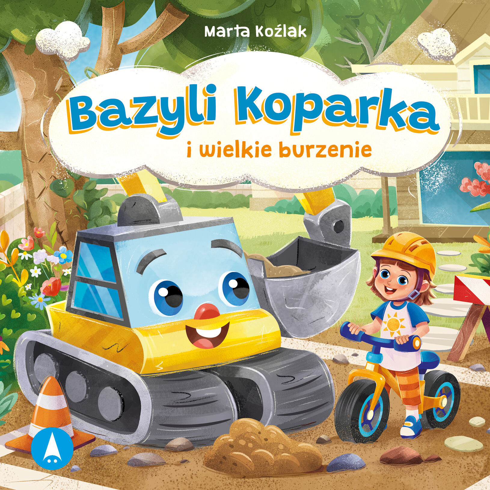 Bazyli Koparka i wielkie burzenie (audiobook MP3)