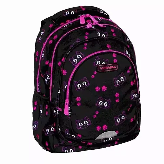 Plecak 3-komorowy astrabag cat's eyes