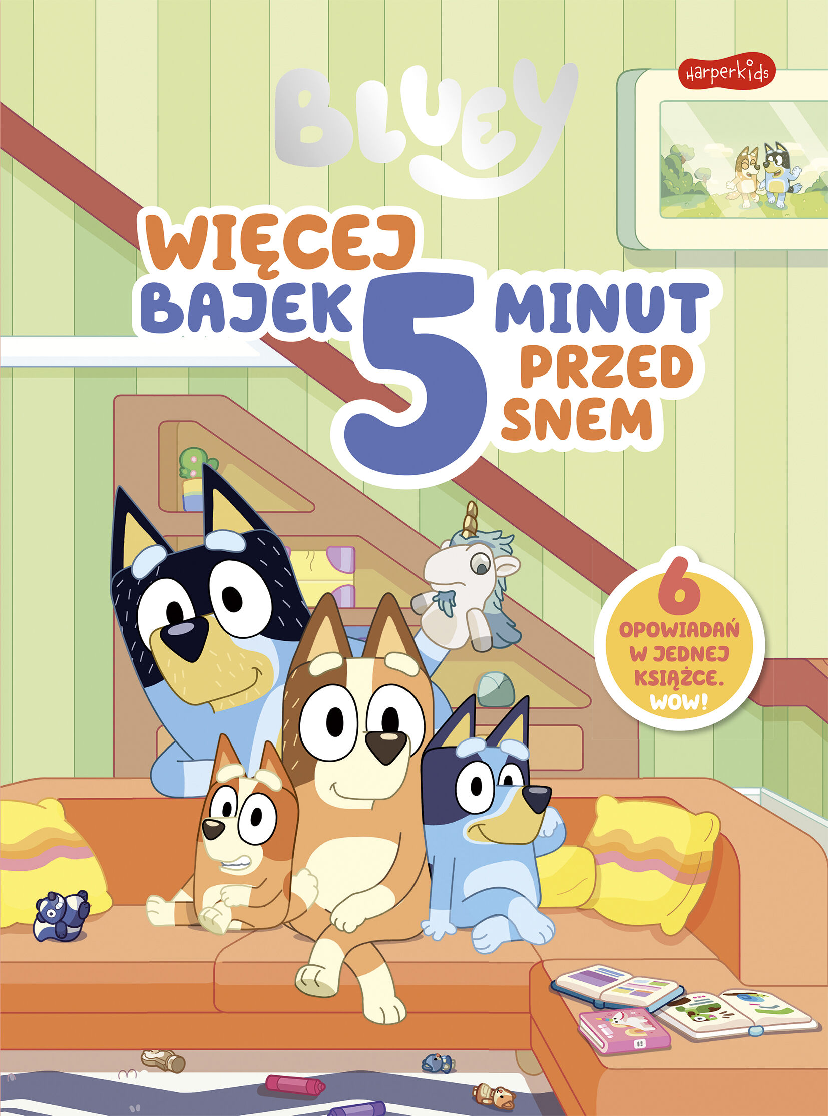 Bluey. Więcej bajek 5 minut przed snem