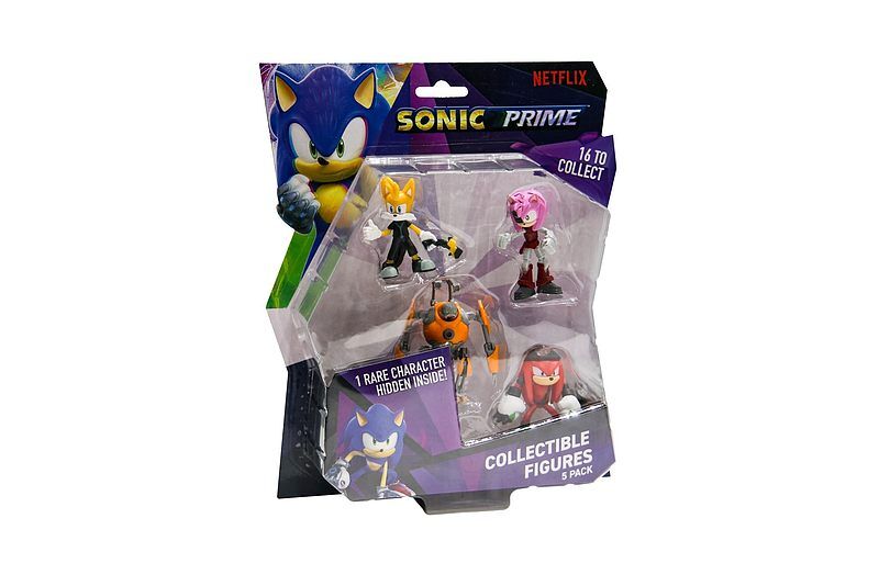 Sonic prime zestaw 5 figurek mix