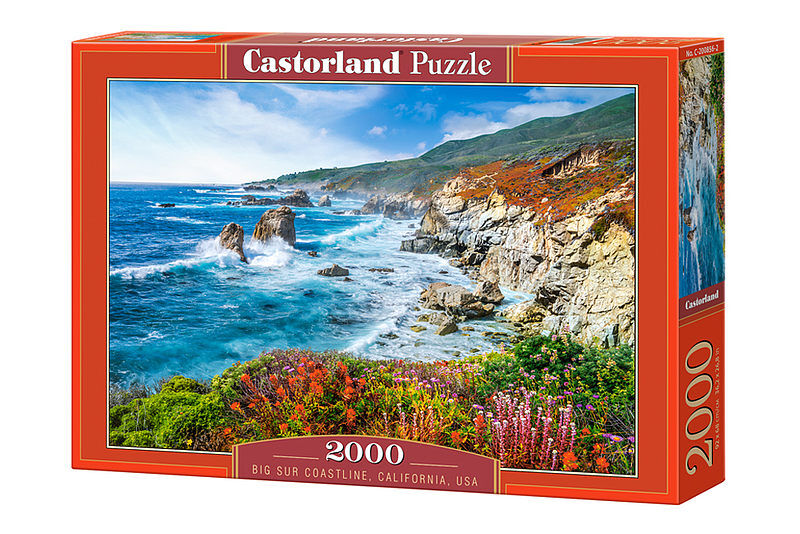 Puzzle Big Sur Coastline, California, USA 2000