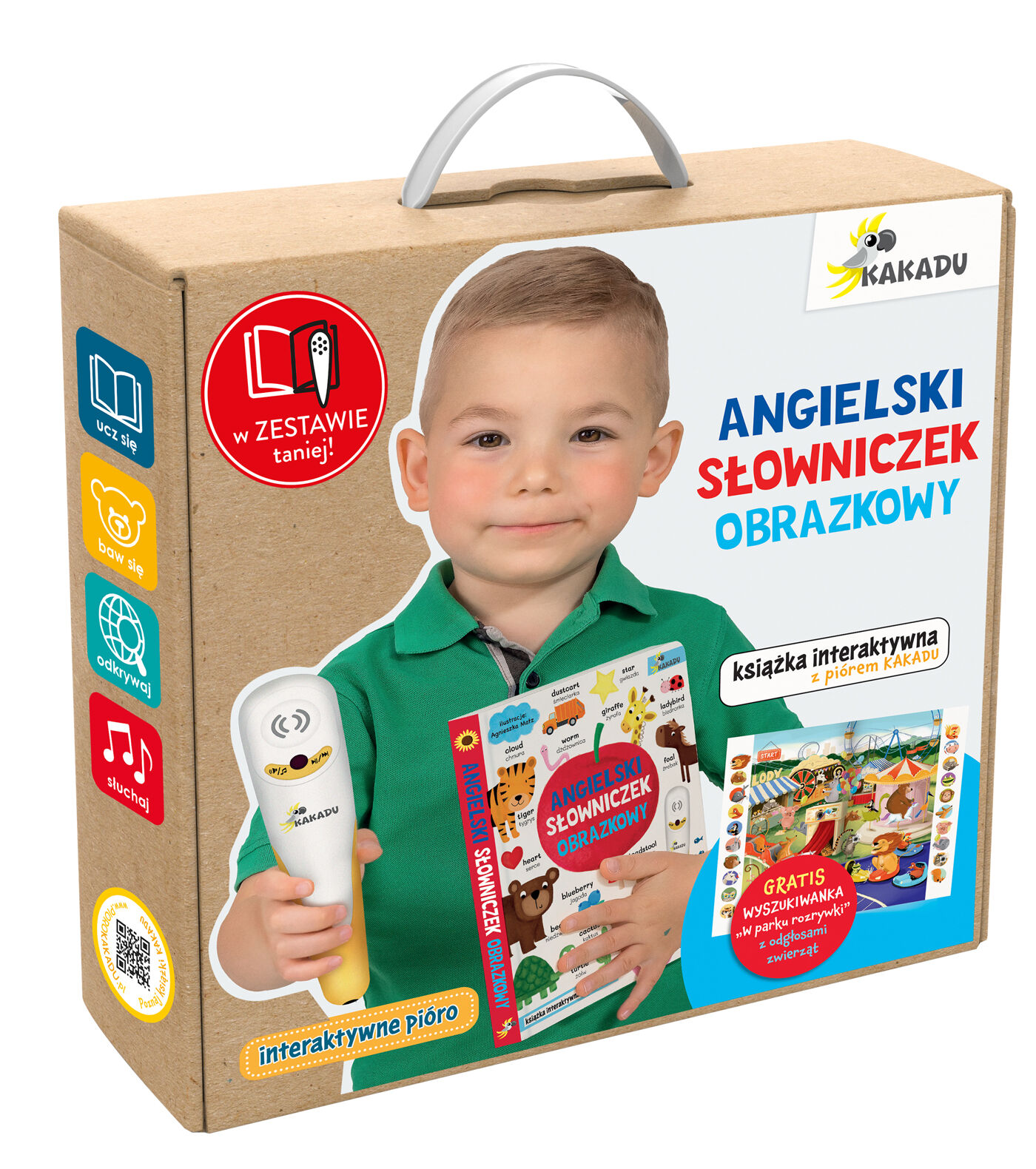 Mówiąca książka interaktywna "Angielski słowniczek obrazkowy"