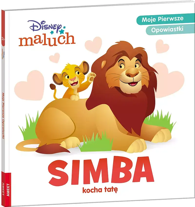 Disney maluch moje pierwsze opowiastki simba kocha tatę bop-9214