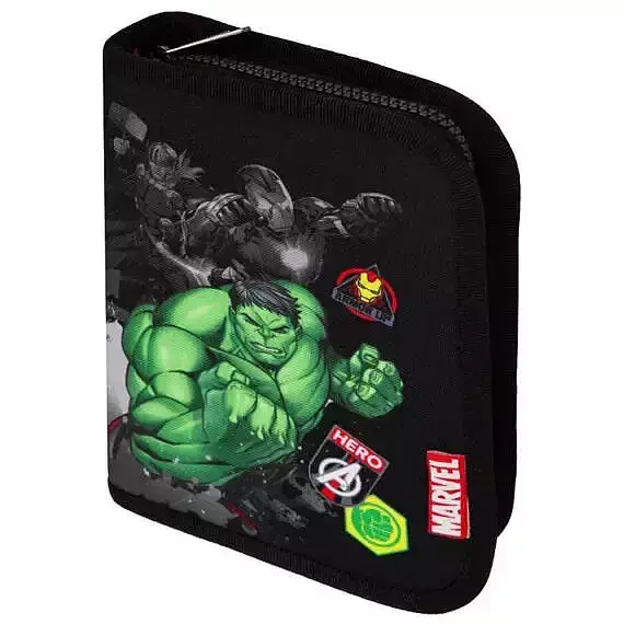 Piórnik jednoklapkowy bez wyposażenia  coolpack disney core  clipper avengers