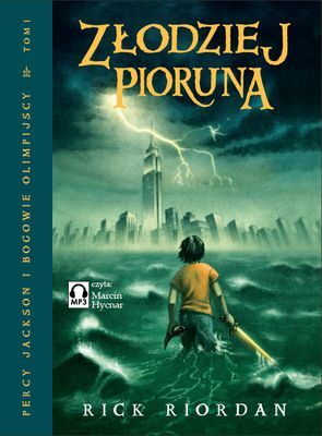 CD MP3 Złodziej pioruna Percy jackson i bogowie olimpijscy Tom 1