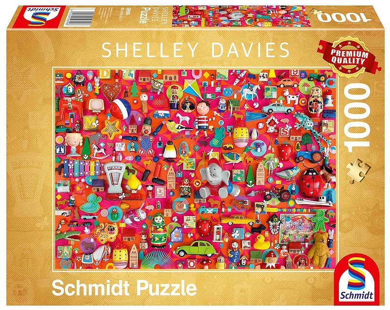Puzzle 1000 pq zabawki retro s. Davis 109971