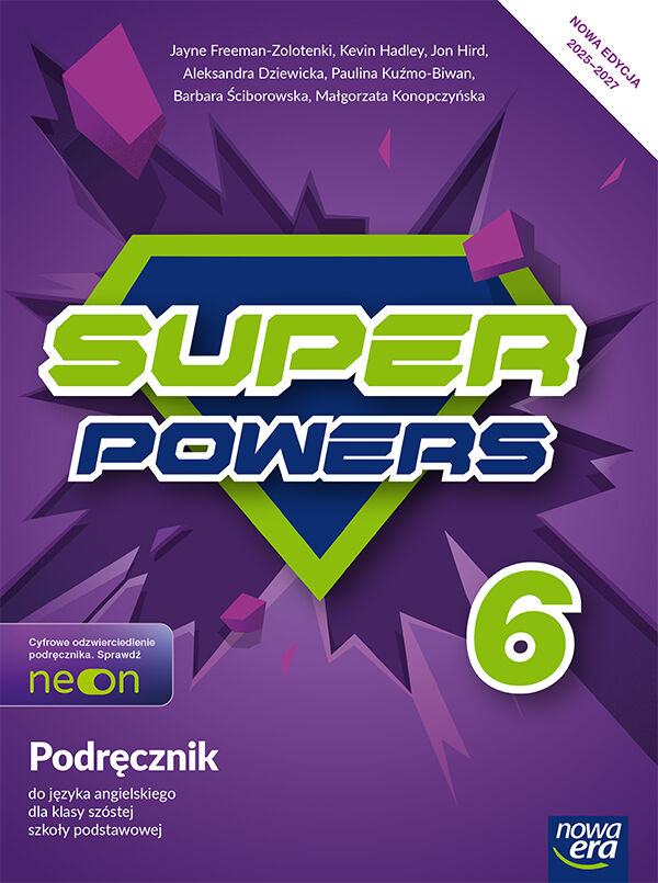 Język angielski Super Powers podręcznik dla klasy 6 szkoły podstawowej EDYCJA 2025-2027