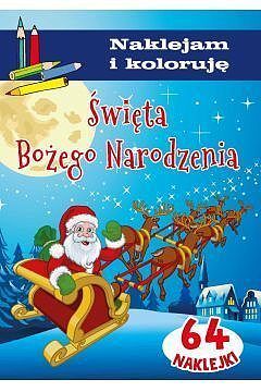 Święta Bożego Narodzenia. Naklejam i koloruję
