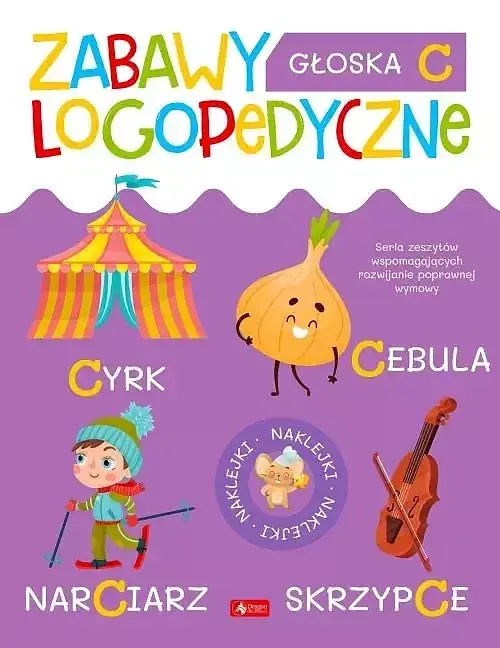 Zabawy logopedyczne. Głoska C (Fabulo)