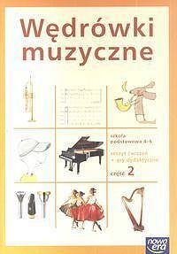 Wędrówki muzyczne 4-6 Zeszyt ćwiczeń. Część 2 (+ gry dydaktyczne)