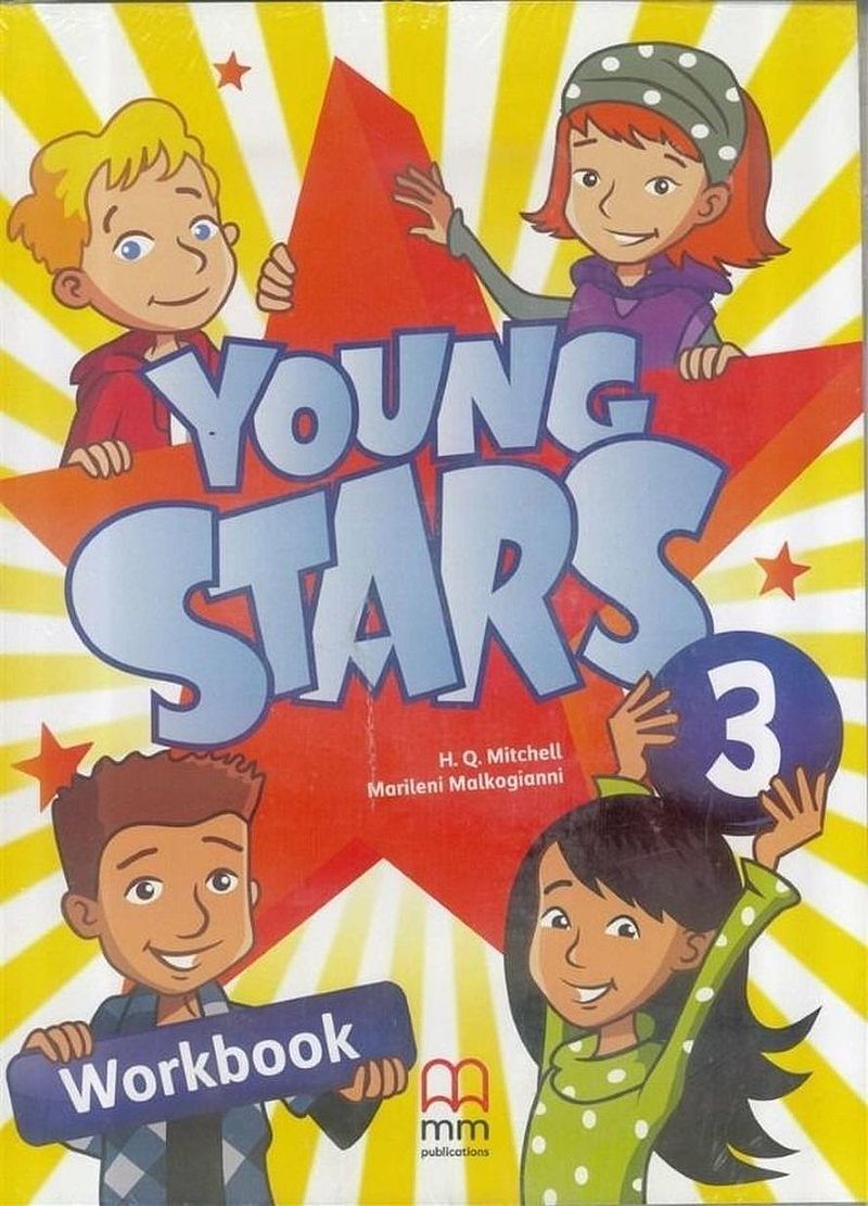 Young stars 3 workbook (includes cd-rom)
