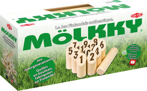 Molkky edycja 2016 w kartonowym pudełku