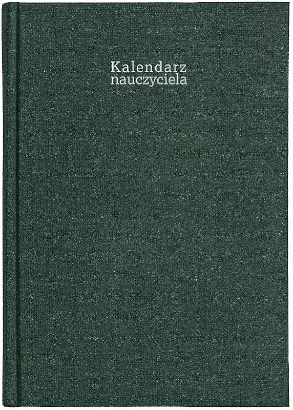 Kalendarz 2024/2025 nauczyciela a5 ekolen zielony