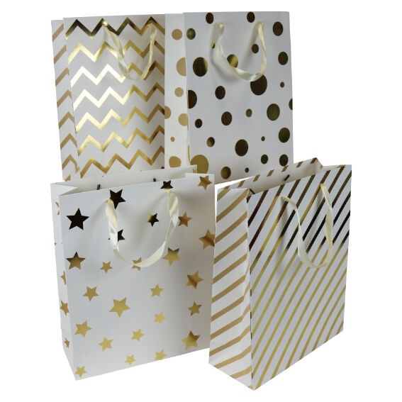 Torebki prezentowe CQEV2255-M 12 sztuk