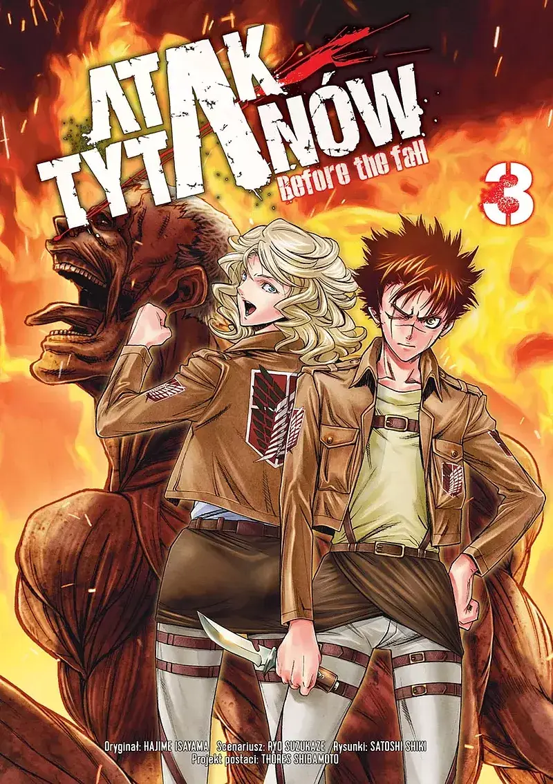 Atak Tytanów - Before the Fall - 03