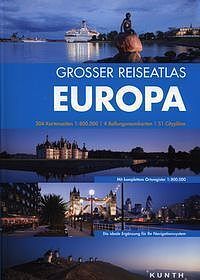Grosser Reiseatlas Europa 1:800 000
