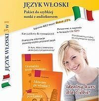 Język włoski Pakiet do szybkiej nauki z audiokursem