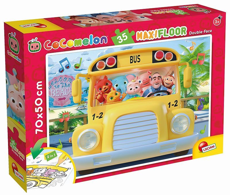 Cocomelon Puzzle dwustronne podłogowe 35 Mali Odkrywcy
