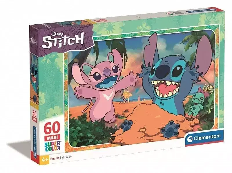 Puzzle 60 maxi super kolor stitch 26596