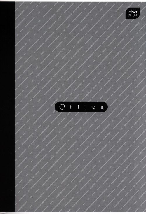 Zeszyt A4 w kratkę 96 kartek Office 5 sztuk mix
