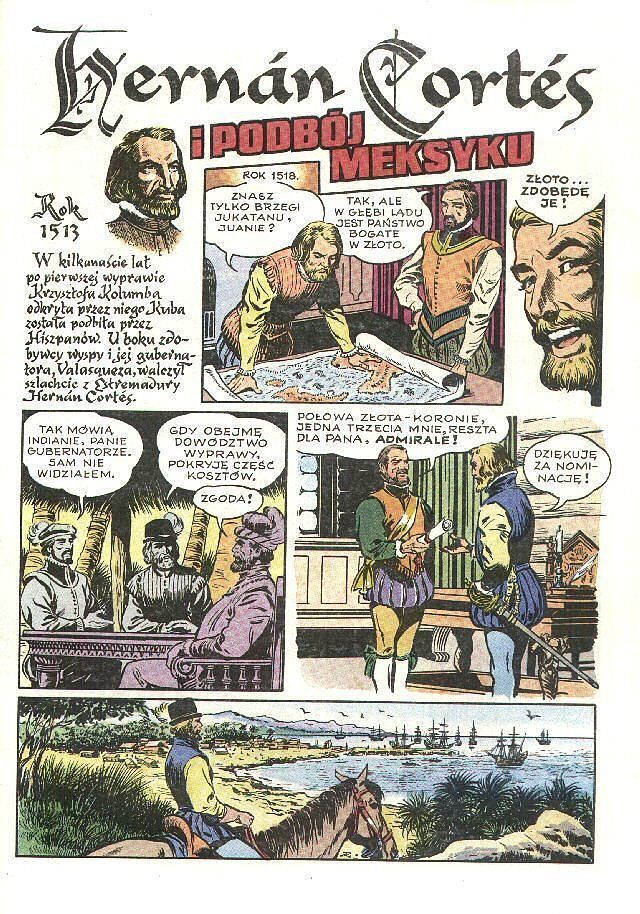 Hernan Cortes i podbój Meksyku