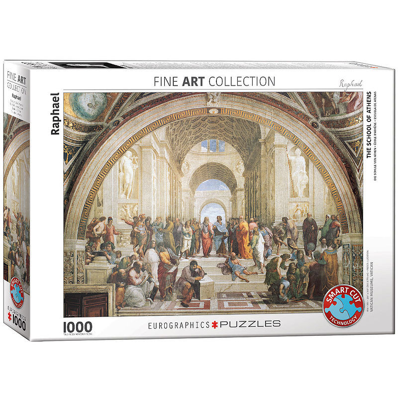 Puzzle 1000 szkoła ateńska autorstwa raphaela 6000-4141