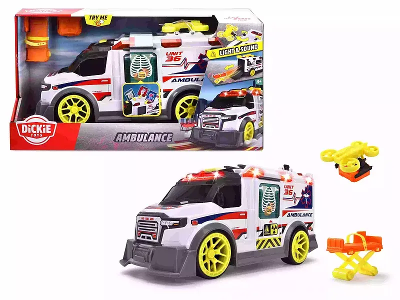 Ambulans dickie toys 35,5 cm