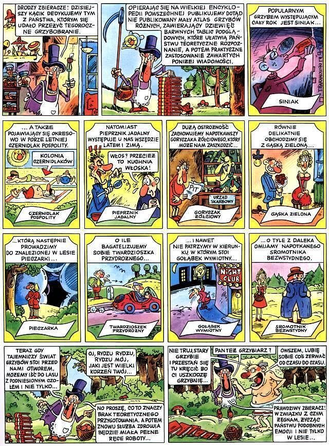 Klasyka polskiego komiksu - 8 - Porady Praktycznego Pana