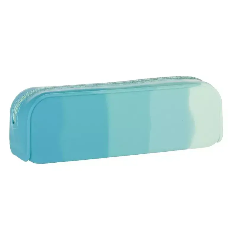 Piórnik saszetka silikonowy turquoise