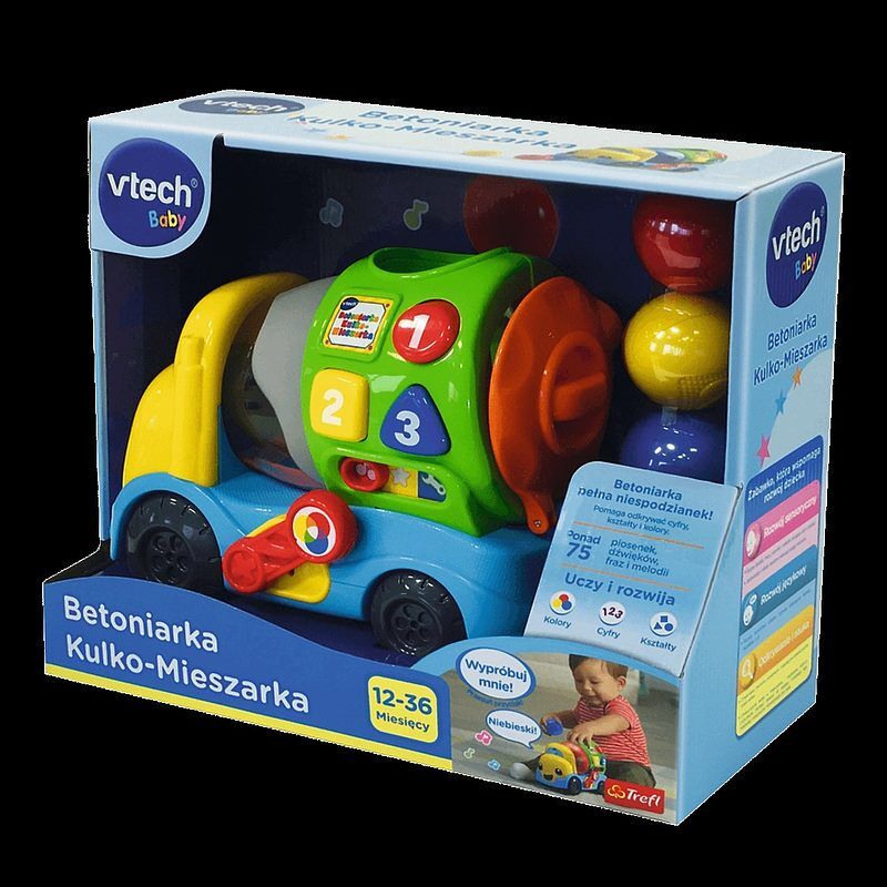Vtech Baby Betoniarka Kulko-mieszarka
