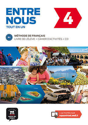Entre nous 4 podręcznik z ćwiczeniami + cd