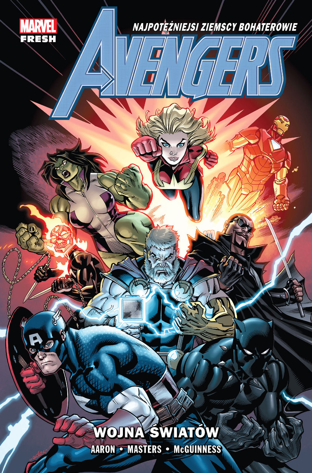 Avengers (Marvel Fresh) - 04 - Wojna światów (wyd. 2026) 