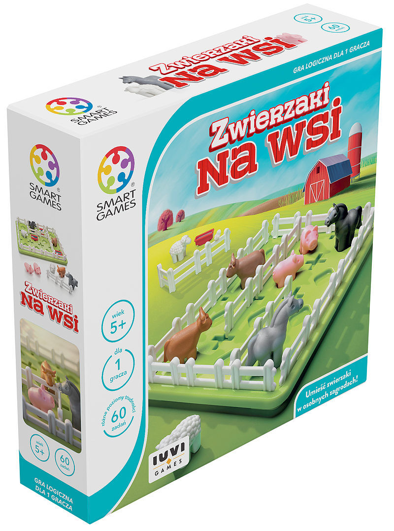 Smart games zwierzaki na wsi (pl) iuvi games