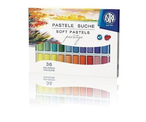 Pastele suche astra prestige okrągłe 36 kolorów