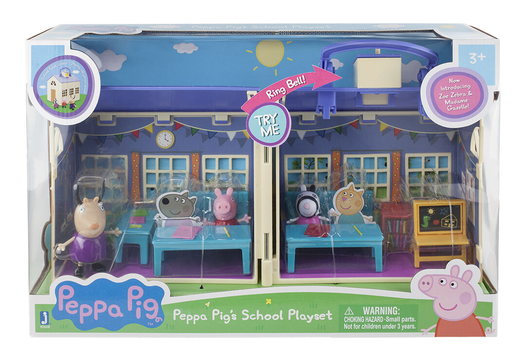 Zestaw duży Peppa szkoła PEP92608