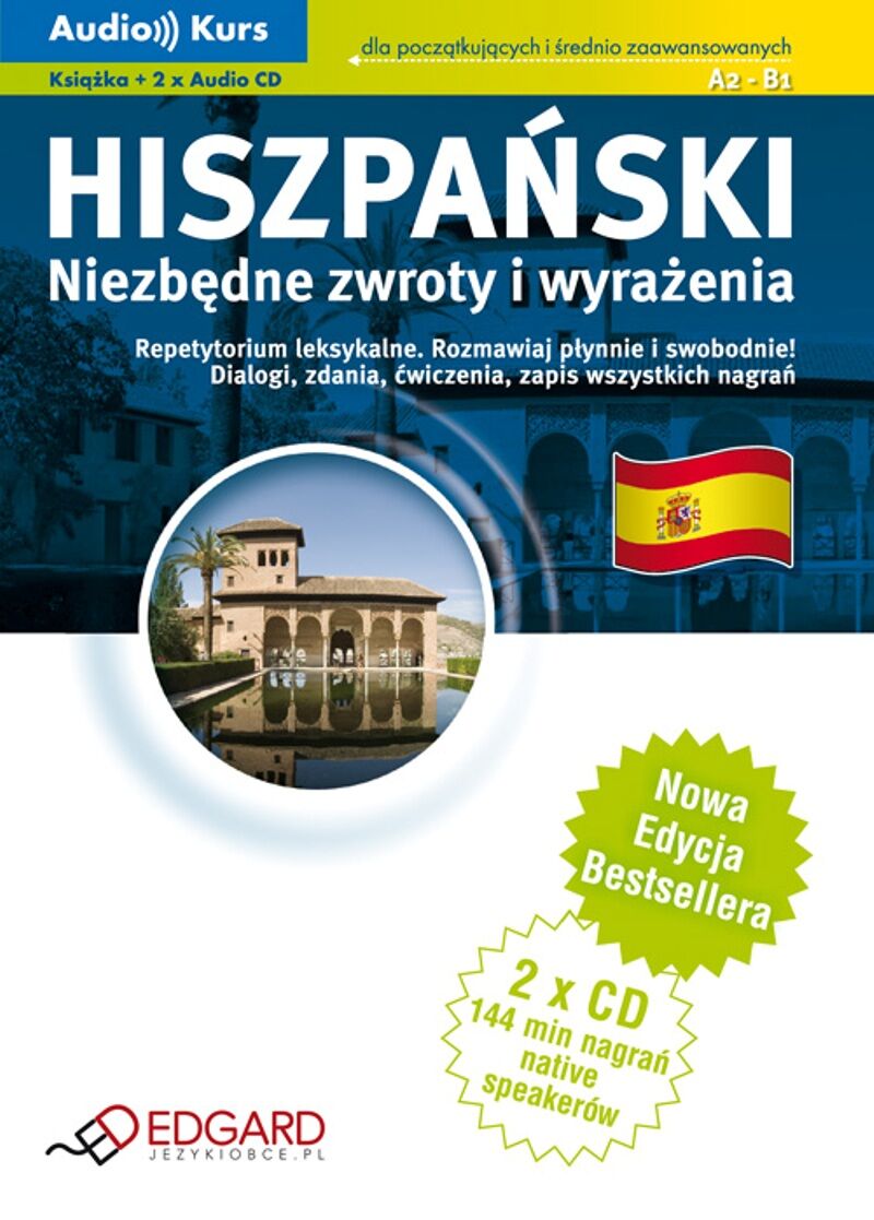 Hiszpański - Niezbędne zwroty i wyrażenia (CD w komplecie)