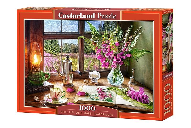 Puzzle 1000 Still Life with Violet Snapdragons