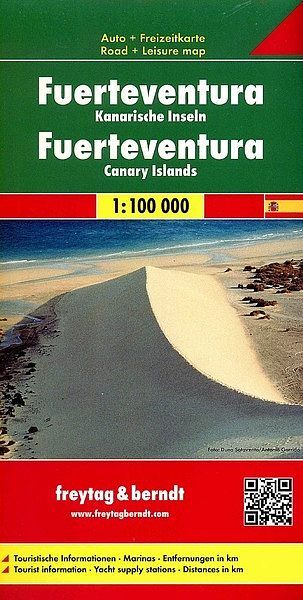 Fuerteventura mapa 1:100 000
