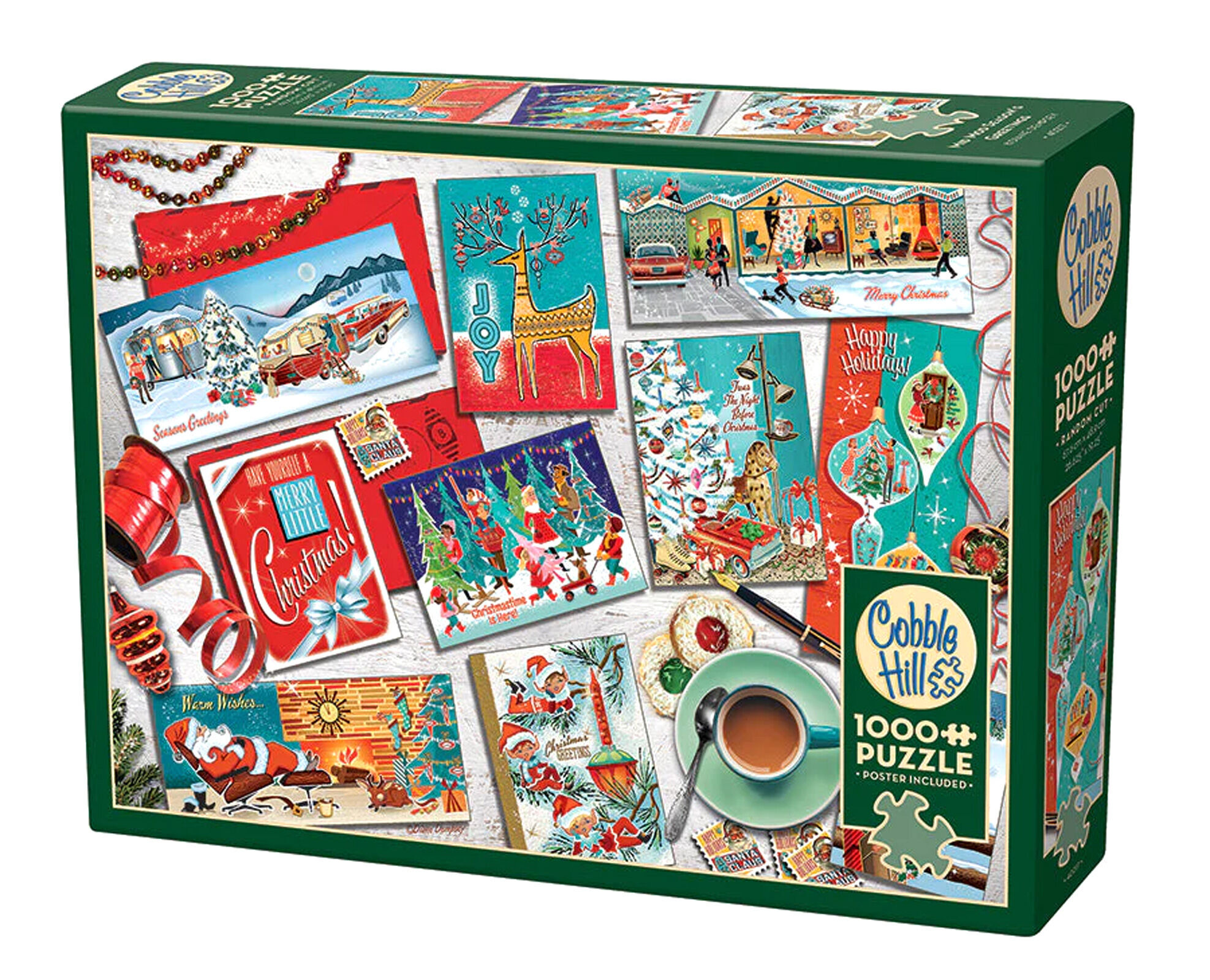 Puzzle 1000 Kartki świąteczne 113017