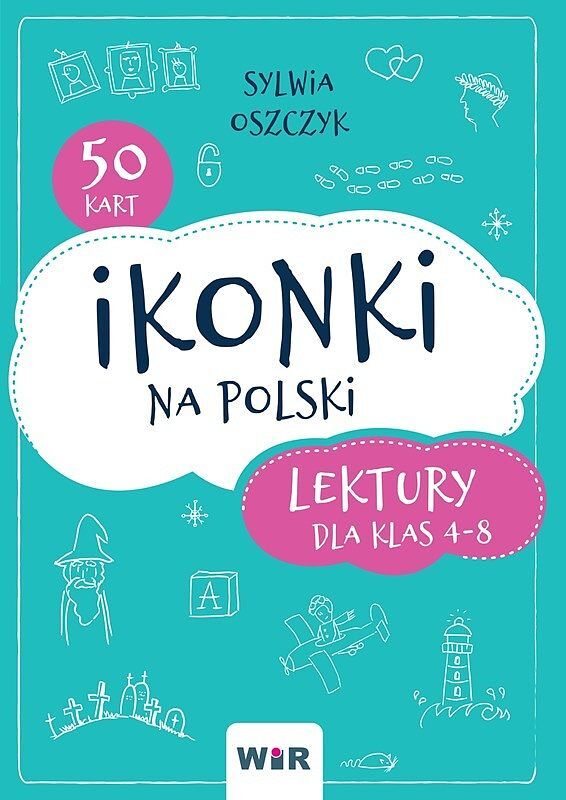 Ikonki na polski lektury dla klas 4-8
