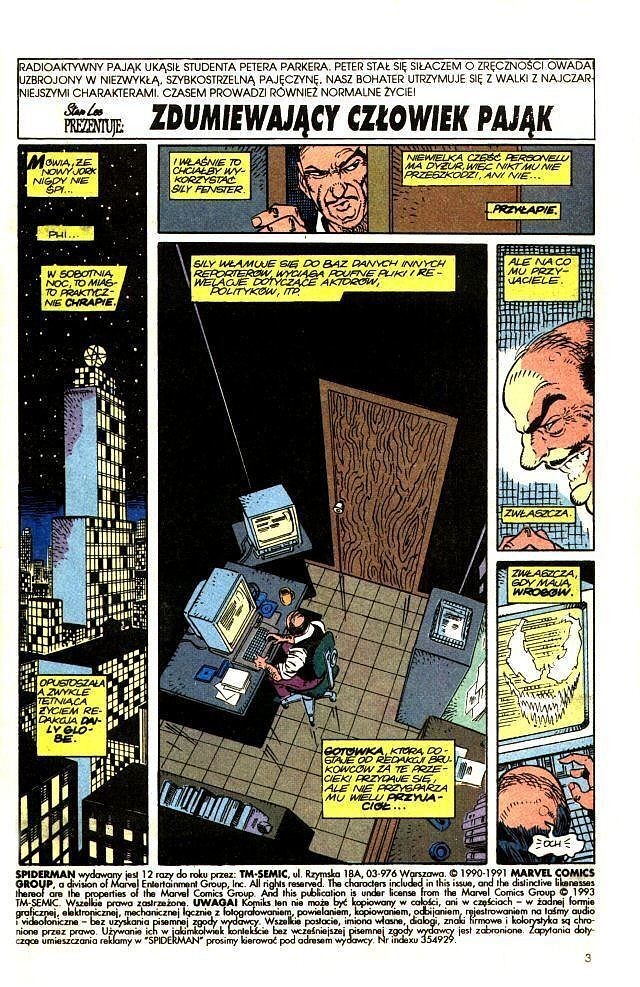 Spider-Man (TM-Semic) - 35 - (5/1993) Pościg / Skok milowy