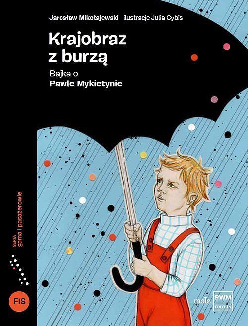 Krajobraz z burzą