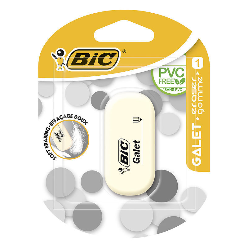 Gumka bic galet blister 1szt