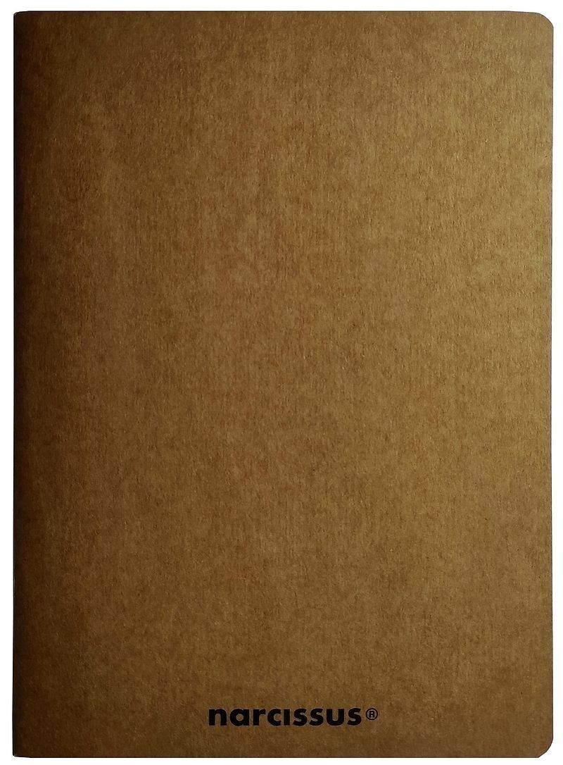 Zeszyt a4 48k kratka eco kraft pakiet 6 sztuki