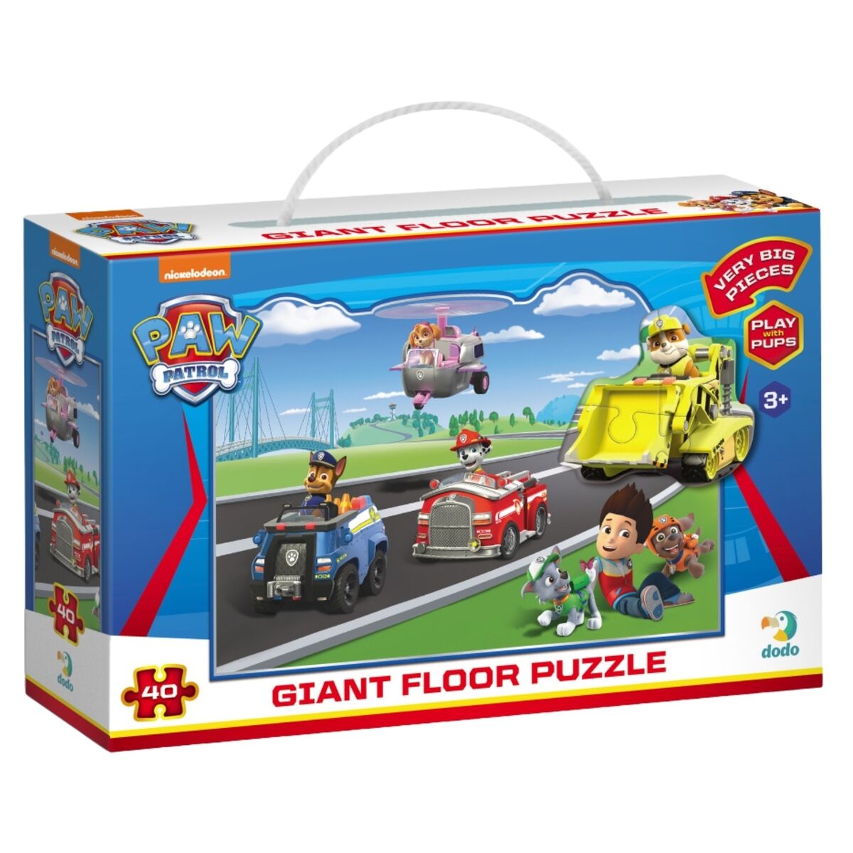 Puzzle 40 Giant floor Psi Patrol