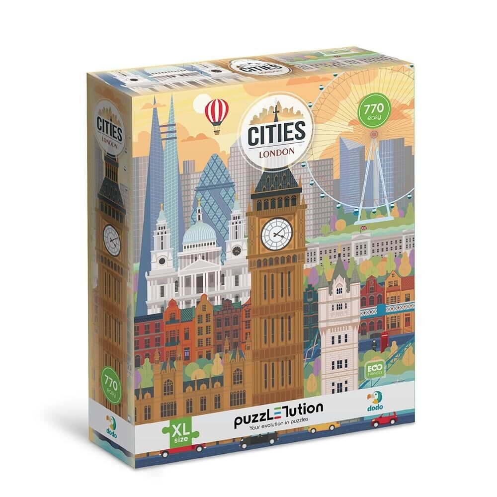 Puzzle Easy-XL 1000 Miasta. Londyn